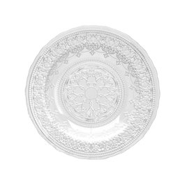 Villeroy & Boch Plato Hondo Cristal Colección DOGE, Diámetro 24 cm, Altura 3.5 cm, 6 Unidades